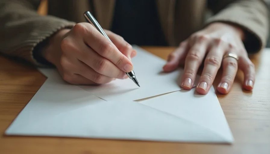 A Sealed Envelope A sealed envelope labeled only with a neutral name (“household reference”) is often enough