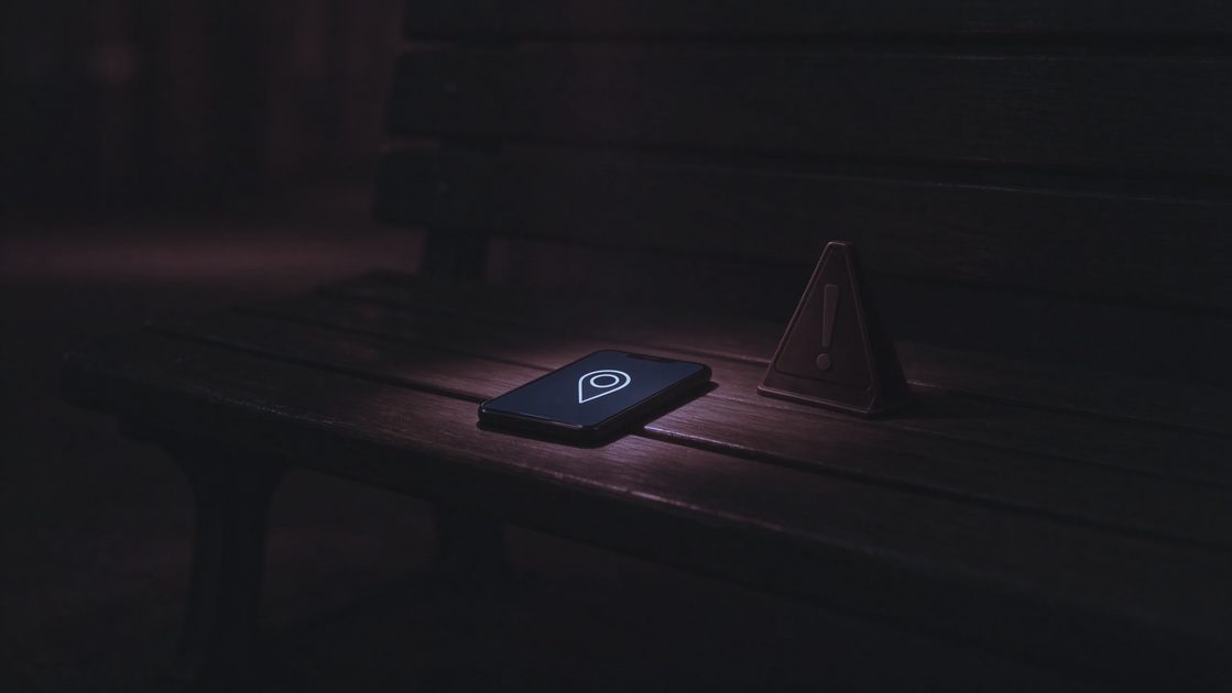 Lost in a Public Place or Left Behind The phone lost in a public place or left behind